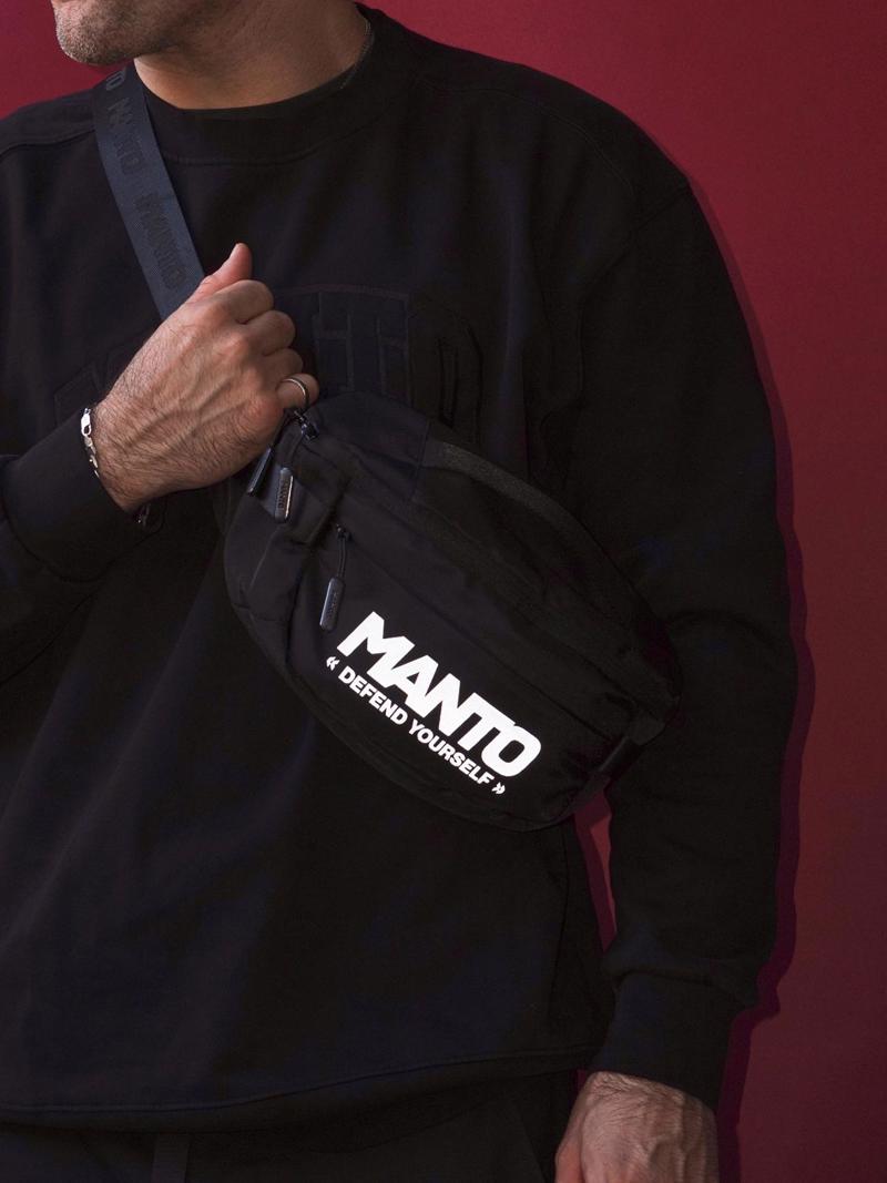 MANTO waist bag DEFEND black